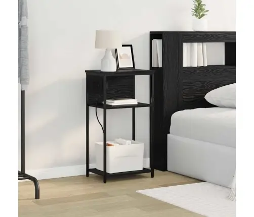 Öölambi Kapp Must Tamm 41 X 28 X 76 Cm Tehispuit