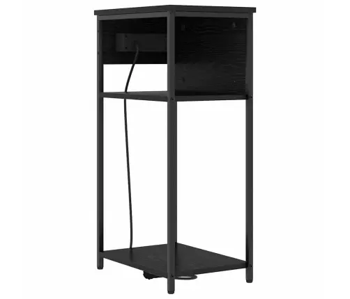 Öölambi Kapp Must Tamm 41 X 28 X 76 Cm Tehispuit