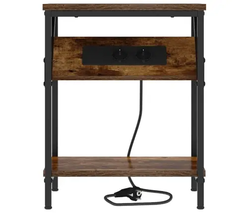 Öökapp Suitsutatud Tamm 38 X 30 X 48 Cm Tehispuit