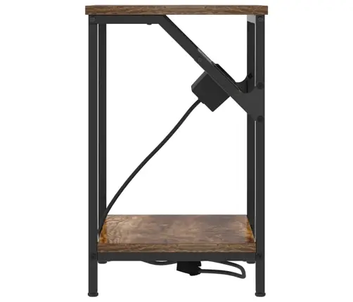 Öökapp Suitsutatud Tamm 38 X 30 X 48 Cm Tehispuit