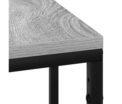Naktsgaldiņš Pelēks Sonoma 41.5 X 26 X 60.5 Cm Vidaxl