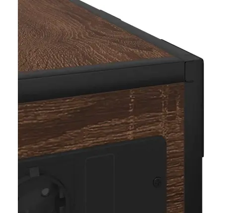 Šalia Lovos Spintelė Rudas Ąžuolas 41,5 X 26 X 60,5 Cm