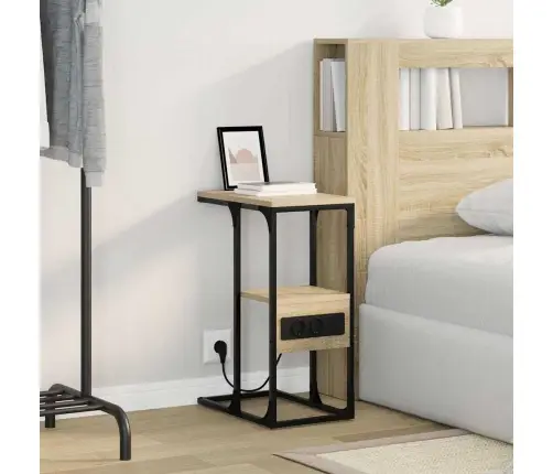 Öölambi Kapp Sahtliga Sonoma Tamm 41.5 X 26 X 60.5 Cm Tehispuit