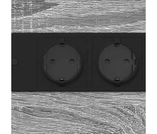 Naktsgaldiņš Pelēka Sonomas Ozola 41.5 X 26 X 60.5 Cm Vidaxl