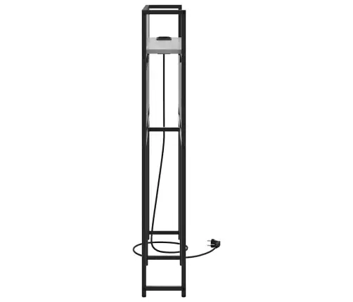 Saugojimo Galvos Atlošas Su Lentyna Pilka Sonoma Ąžuolo 75 Cm