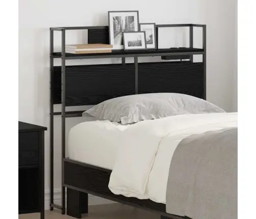 Saugojimo Galvos Atlošas Juoda Ąžuolo 100 Cm Apdirbta Mediena