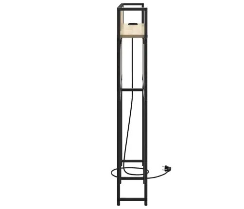 Hoiustamispeatoe Riiuliga Peaga Sonoma Tamm 120 Cm Tehispuit