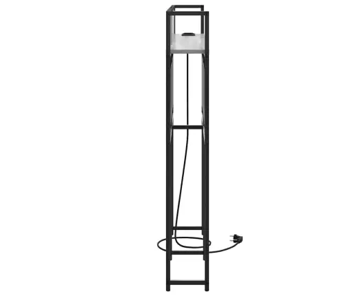 Uzglabāšanas Galvas Balsts Pelēka Sonomas Ozola 135 Cm Vidaxl
