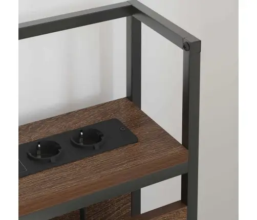 Saugojimo Galvos Atlošas Ruda Ąžuolo 140 Cm Apdirbta Mediena