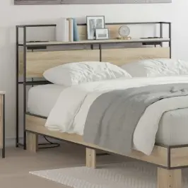 Hoiustamispeatoe Riiuliga Peaga Sonoma Tamm 150 Cm Tehispuit