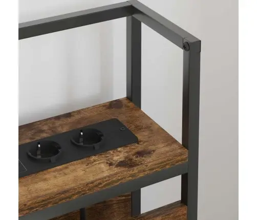 Uzglabāšanas Galvas Balsts Dūmakaina Ozolkoka 180 Cm Vidaxl