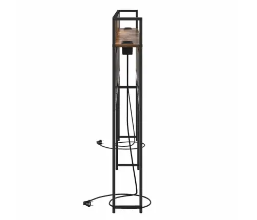 Uzglabāšanas Galvas Balsts Dūmakaina Ozolkoka 180 Cm Vidaxl