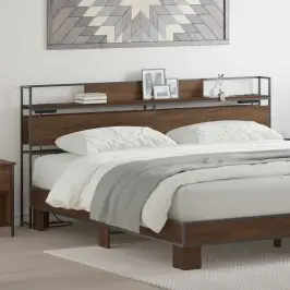 Saugojimo Galvos Atlošas Ruda Ąžuolo 200 Cm Apdirbta Mediena