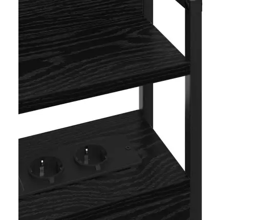 Uzglabāšanas Galvas Balsts Melns Ozols 75 Cm Inženierijas Koks Vidaxl Uzglabāšanas Galvas Balsts Melns Ozols 75 Cm Inženierijas Koks Vidaxl