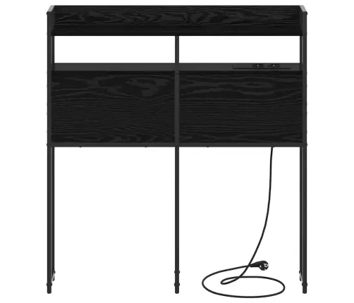 Uzglabāšanas Galvas Balsts Melns Ozols 75 Cm Inženierijas Koks Vidaxl Uzglabāšanas Galvas Balsts Melns Ozols 75 Cm Inženierijas Koks Vidaxl