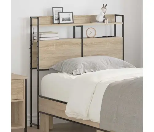 Uzglabāšanas Galvas Balsts Sonoma Ozols 90 Cm Inženierijas Koks Vidaxl