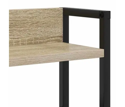 Peats Riiuliga Peaga Ladustamisega Sonoma Tamm 100 Cm Tehispuit