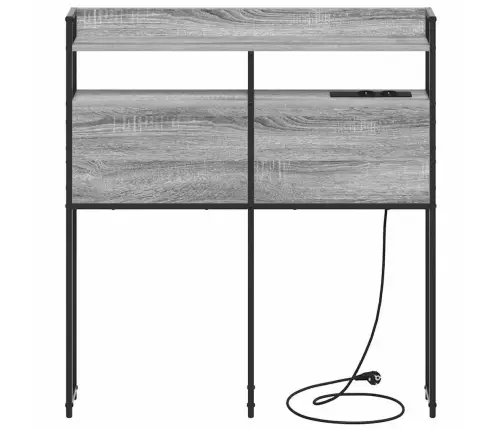 Peats Riiuliga Peaga Ladustamisega Hall Sonoma 100 Cm Tehispuit