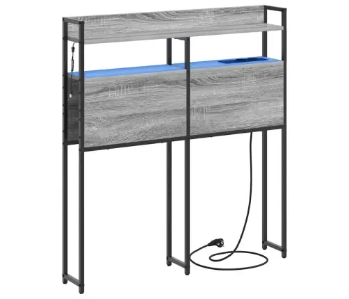 Peats Riiuliga Peaga Ladustamisega Hall Sonoma 100 Cm Tehispuit