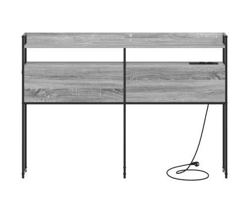 Uzglabāšanas Galvas Balsts Pelēks Sonoma 120 Cm Vidaxl Uzglabāšanas Galvas Balsts Pelēks Sonoma 120 Cm Vidaxl