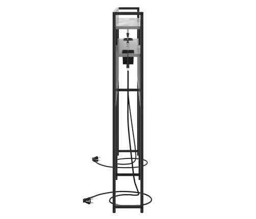 Galvūgalis Pilka Sonoma Ąžuolo 140 Cm Apdirbta Mediena