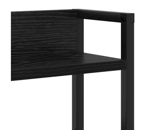 Saugojimo Galvos Atlošas Juoda Ąžuolo 160 Cm Apdirbta Mediena