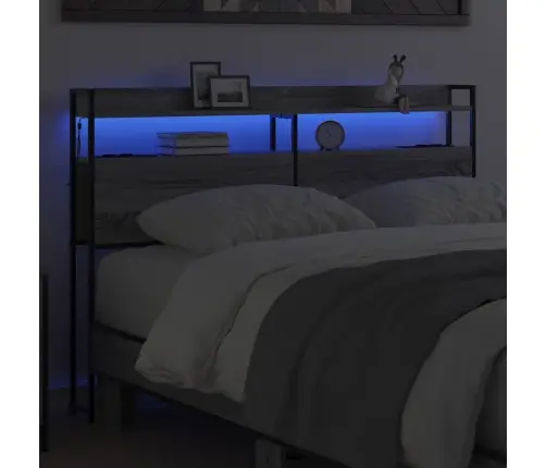 Uzglabāšanas Galvas Balsts Pelēks Sonoma 160 Cm Vidaxl Uzglabāšanas Galvas Balsts Pelēks Sonoma 160 Cm Vidaxl