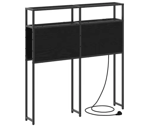 Saugojimo Galvos Atlošas Juoda Ąžuolo 75 Cm Apdirbta Mediena