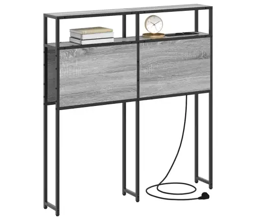 Hoiustamispeatoe Riiuliga Peaga Hall Sonoma 75 Cm Tehispuit