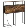 Hoiustamispeatoe Riiuliga Suitsutatud Tamm 90 Cm Tehispuit Hoiustamispeatoe Riiuliga Suitsutatud Tamm 90 Cm Tehispuit