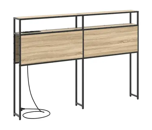 Uzglabāšanas Galvas Balsts Sonomas Ozola 120 Cm Vidaxl Uzglabāšanas Galvas Balsts Sonomas Ozola 120 Cm Vidaxl