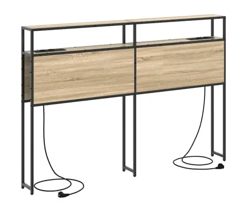 Uzglabāšanas Galvas Balsts Sonomas Ozola 120 Cm Vidaxl Uzglabāšanas Galvas Balsts Sonomas Ozola 120 Cm Vidaxl