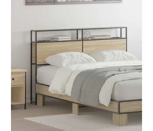 Saugojimo Galvos Atlošas Sonoma Ąžuolas 140 Cm Apdirbta Mediena