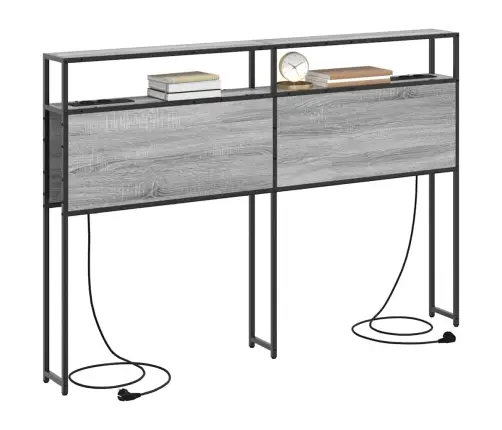 Uzglabāšanas Galvas Balsts Pelēka Sonomas Ozola 150 Cm Vidaxl Uzglabāšanas Galvas Balsts Pelēka Sonomas Ozola 150 Cm Vidaxl