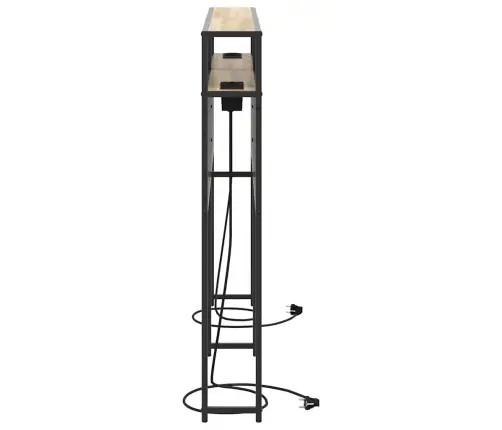 Hoiustamispeatoe Riiuliga Peaga Sonoma Tamm 180 Cm Tehispuit