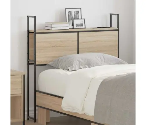 Säilitusega Peatoed Laadimisjaamaga Sonoma Tamm 75 Cm Tehispuit