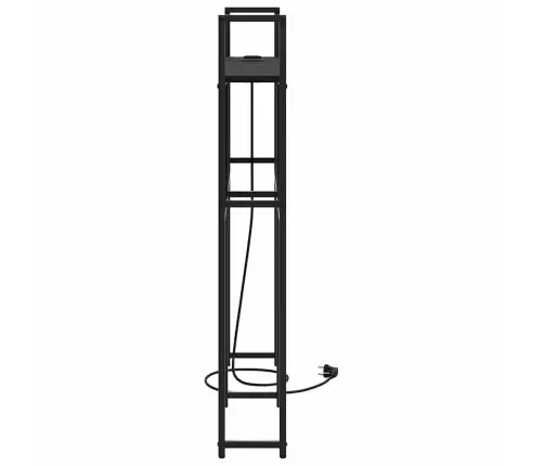 Uzglabāšanas Galvas Balsts Melns Ozols 80 Cm Inženierijas Koks Vidaxl