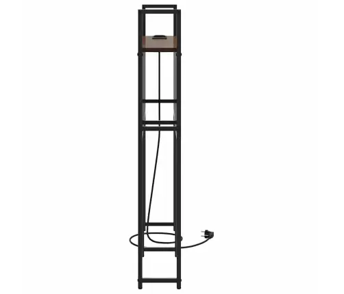 Uzglabāšanas Galvas Balsts Ar Galvas Klāju Ar Uzglabāšanu Brūna Ozolkoka 80 Cm Vidaxl