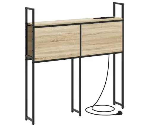 Säilitusega Peatoed Laadimisjaamaga Sonoma Tamm 93 X 15 X 98 Cm