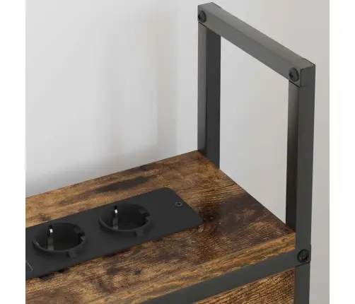 Säilitusega Peatoed Laadimisjaamaga Suitsutatud Tamm 100 Cm