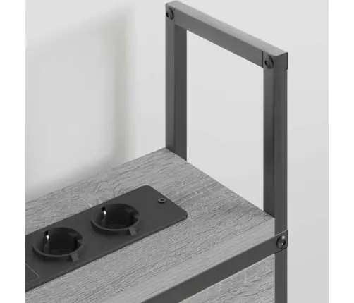 Saugojimo Lovos Atlošas Su Įkrovimo Stotimi Pilka Sonoma Ąžuolo Saugojimo Lovos Atlošas Su Įkrovimo Stotimi Pilka Sonoma Ąžuolo