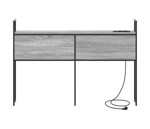 Saugojimo Lovos Atlošas Su Įkrovimo Stotimi Pilka Sonoma Ąžuolo Saugojimo Lovos Atlošas Su Įkrovimo Stotimi Pilka Sonoma Ąžuolo