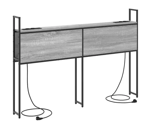 Saugojimo Lovos Atlošas Su Įkrovimo Stotimi Pilka Sonoma Ąžuolo Saugojimo Lovos Atlošas Su Įkrovimo Stotimi Pilka Sonoma Ąžuolo