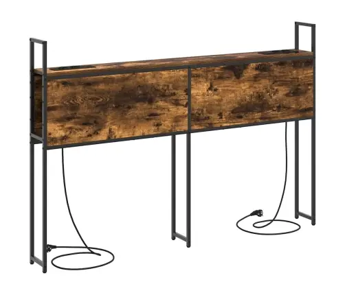 Säilitusega Peatoed Laadimisjaamaga Suitsutatud Tamm 150 Cm