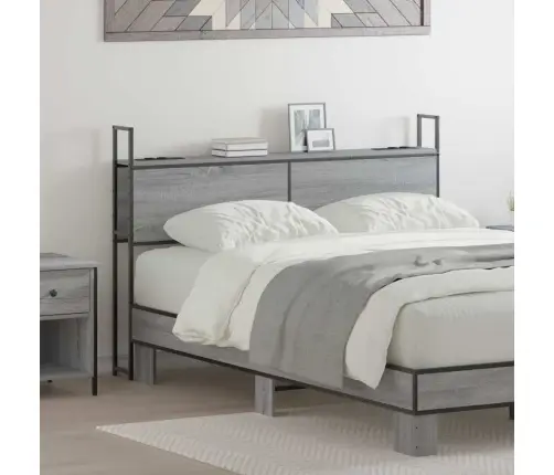 Saugojimo Lovos Atlošas Su Įkrovimo Stotimi Pilka Sonoma Ąžuolo