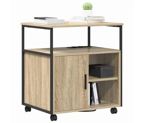 Spintelė Su Krovimo Stotimi Sonoma Ąžuolas 61 X 46 X 67 Cm