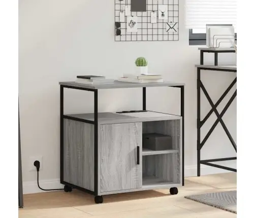 Kapp Laadimisjaamaga Hall Sonoma 61 X 46 X 67 Cm Tehispuit