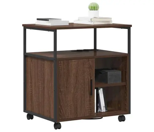 Spintelė Su Krovimo Stotimi Rudas Ąžuolas 61 X 46 X 67 Cm