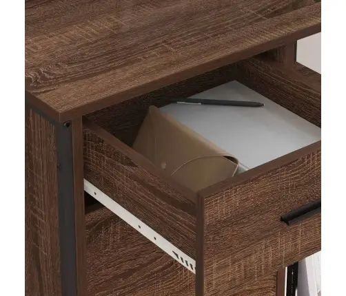 Spintelė Su Krovimo Stotimi Rudas Ąžuolas 76 X 41 X 72 Cm