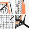 Beisbols Un Softball Melna 180 X 90 X 153 Cm Poliesters Vidaxl